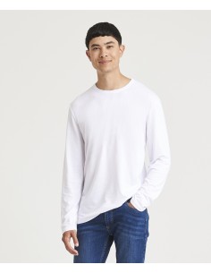 A-JT002-Long Sleeve Tri-Blend T 2